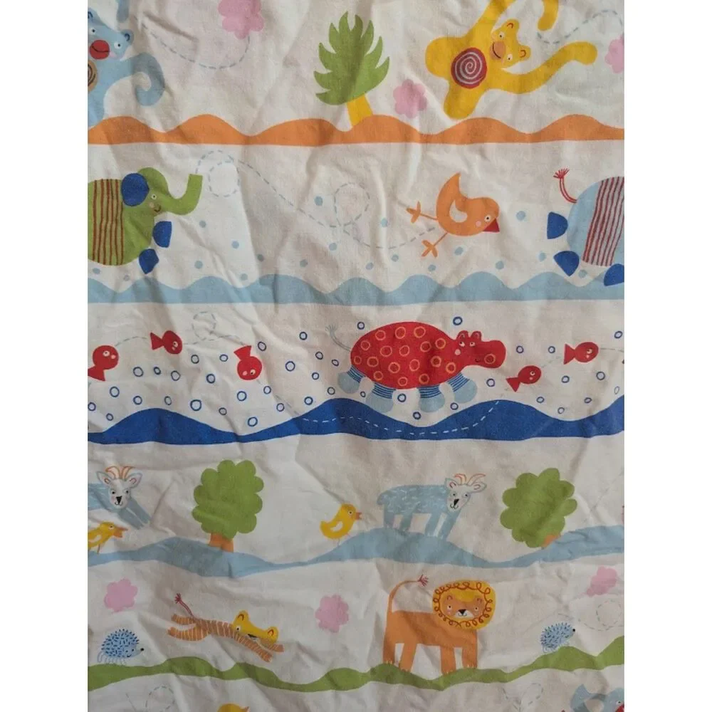 Vintage? IKEA Barnslig Animals Cotton Duvet Cover Children Toddlers
